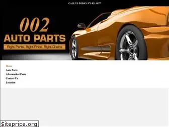 002autoparts.net