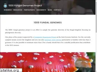 1000.fungalgenomes.org