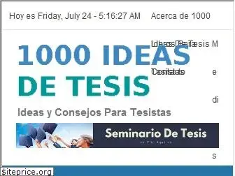 1000ideasdetesis.com