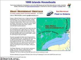 1000islandshouseboats.com