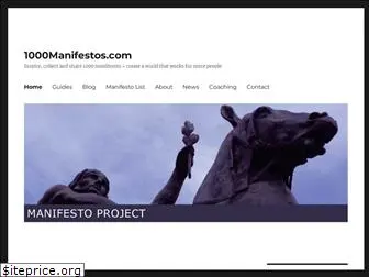 1000manifestos.com