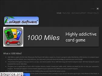 1000miles.lorikeetsoftware.com