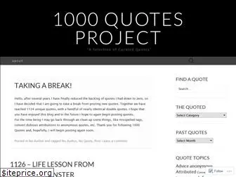 1000quotesproject.wordpress.com