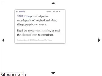 1000things.org