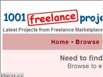 1001freelanceprojects.com