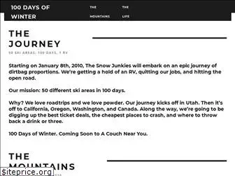 100daysofwinter.com