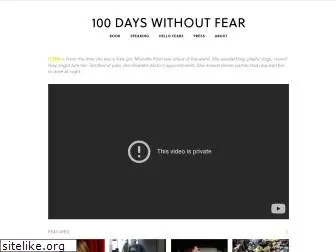 100dayswithoutfear.com