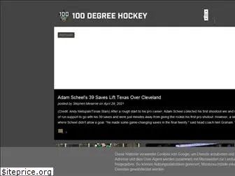 100degreehockey.com