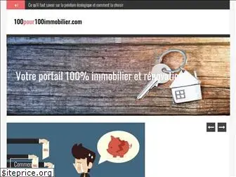 100pour100immobilier.com