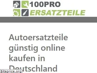 100pro-ersatzteile.de