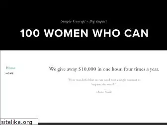100womenwhocan.org