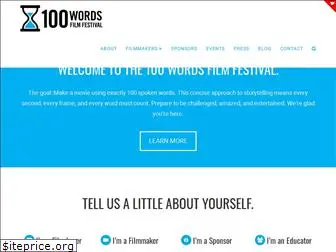100wordsfilmfestival.com