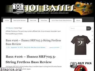 101basses.com