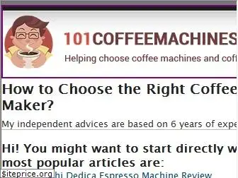 101coffeemachines.info