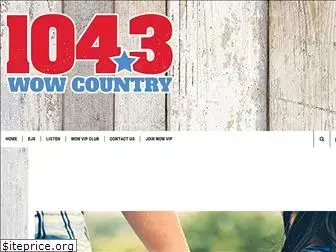 1043wowcountry.com