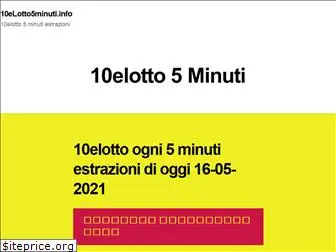 10elotto5minuti.info