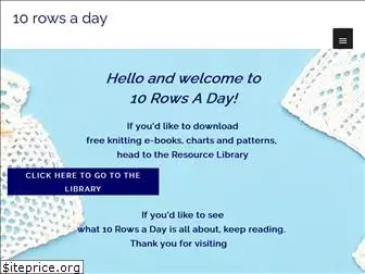 10rowsaday.com