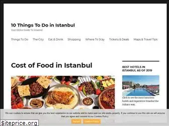 10thingstodoinistanbul.com