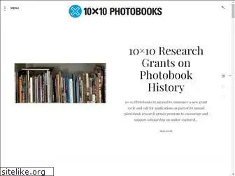 10x10photobooks.org