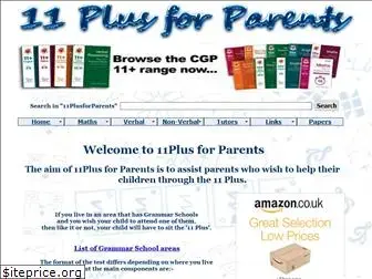 11plusforparents.co.uk