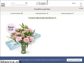 123-flowers.co.uk