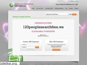 123peoplesearchfree.ws