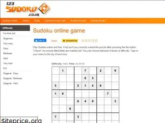 123sudoku.co.uk