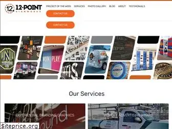 12pointsignworks.com