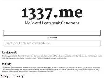 1337.me