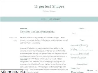 13perfectshapes.wordpress.com
