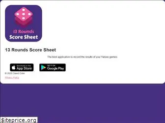 13roundsscoresheet.colindavid.net