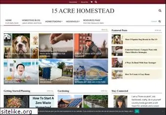 15acrehomestead.com