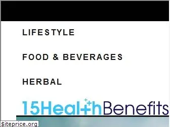 15healthbenefits.com