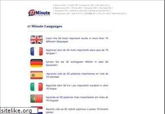 17-minute-world-languages.com