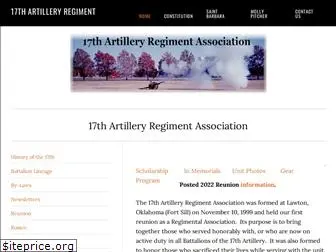 17thartilleryregiment.org