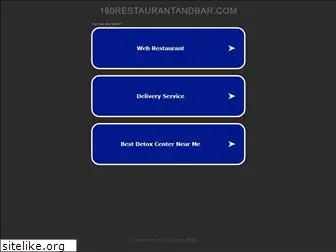 180restaurantandbar.com