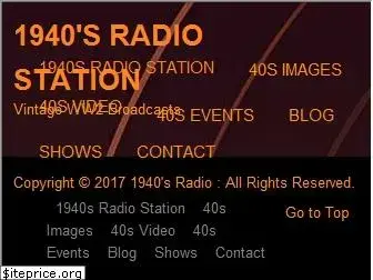 1940sradio.com