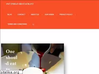 1947indianrestaurant.com