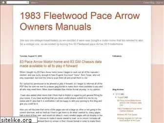 1983fleetwoodpacearrowownersmanuals.blogspot.com