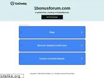 1bonusforum.com