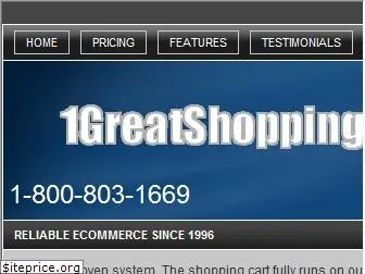 1greatshoppingcart.com