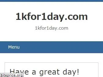 1kfor1day.com