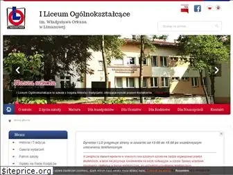 1lo.limanowa.pl