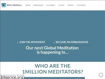 1millionmeditators.com