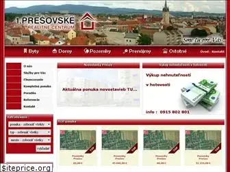 www.1presovske.sk website price
