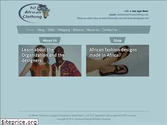 1stafricanclothing.com