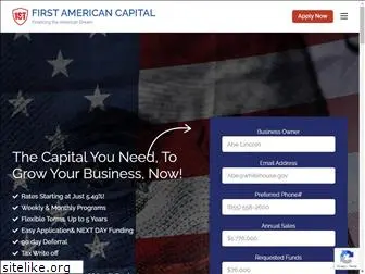 1stamericancapital.com