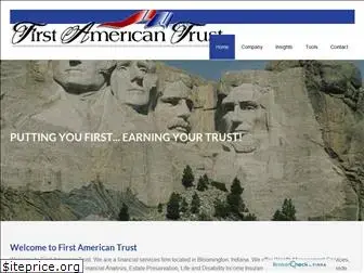 1stamericantrust.com
