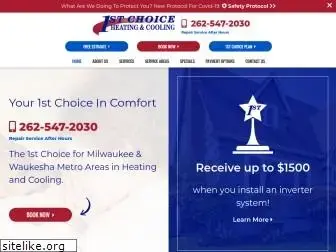 1stchoiceheating.com