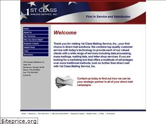 1stclassmailing.com